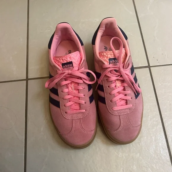 adidas | Shoes | Adidas Gazelle Pink Sneakers | Poshmark